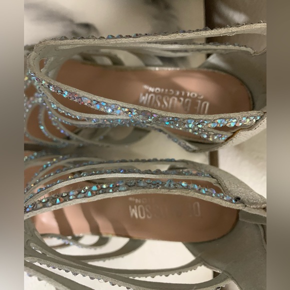 DE Blossom glitter heels women’s 7 - Picture 5 of 9